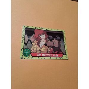 1989 Topps TMNT The Masters Plan Trading Card 26 Teenage Mutant Ninja Turtles